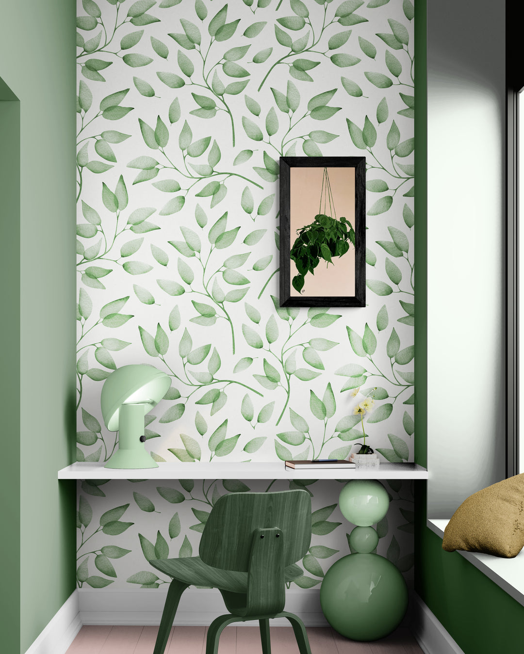 pothos art Blushing Pothos Bliss – EW.art