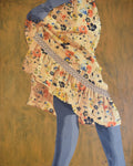 Ruffled Hem in Gold